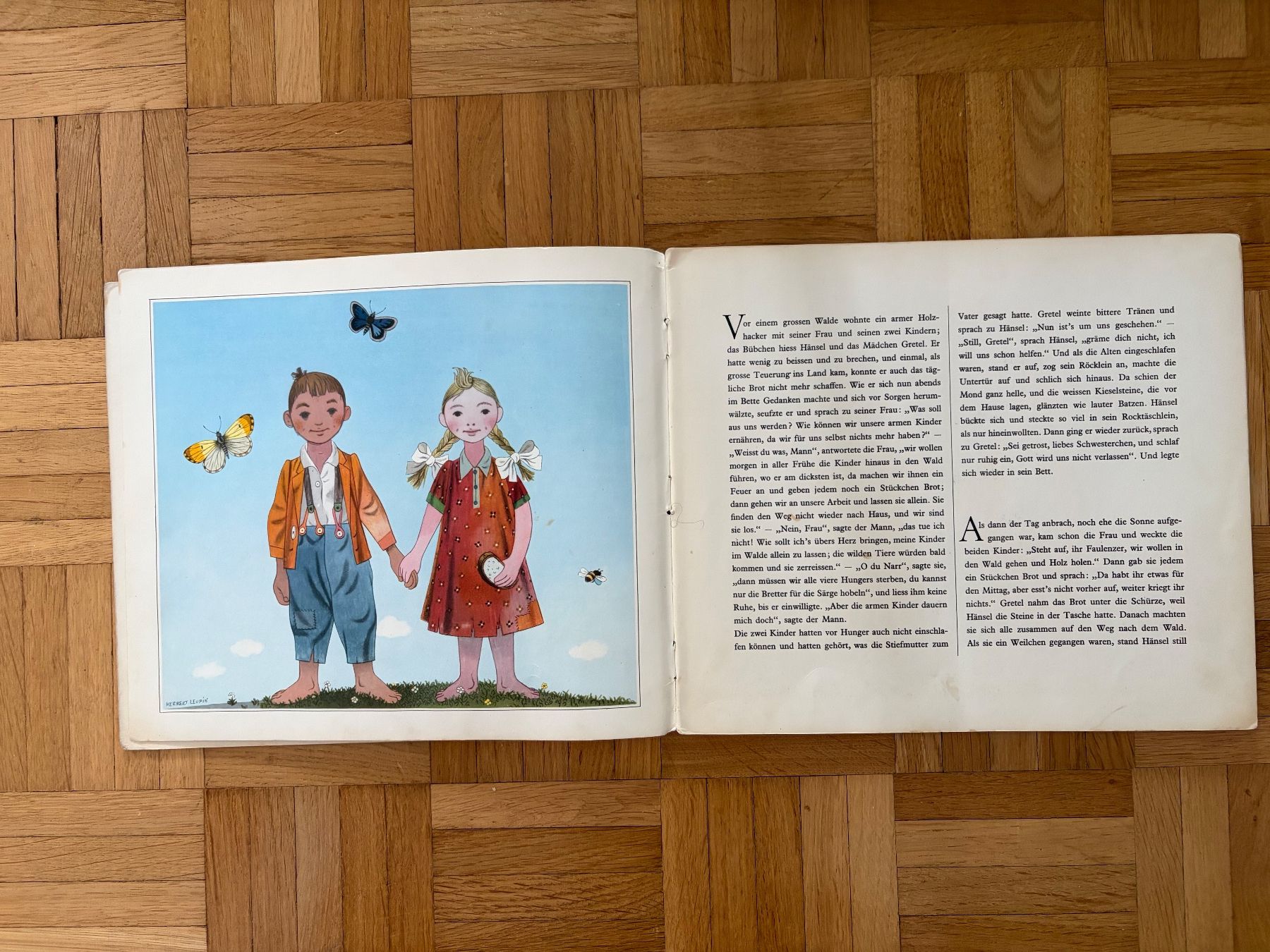 Libri: Herbert Leupin: Hänsel und Gretel – Usato da Luzern venduto da Lampion 3