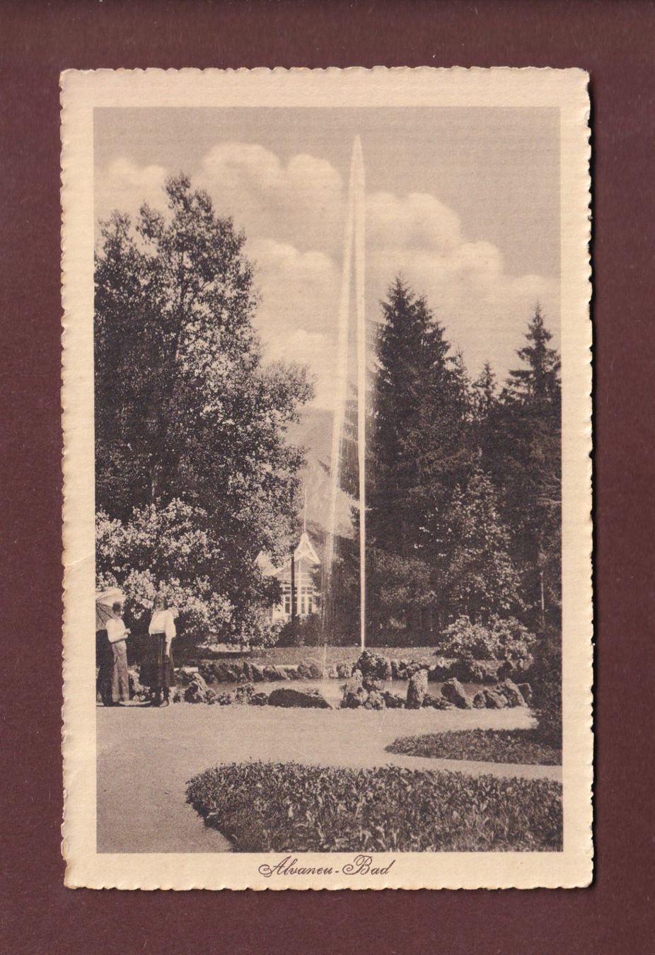 Cartoline postali: ALVANEU-BAD - 1917 – Usato da Pully venduto da nicecards-shop