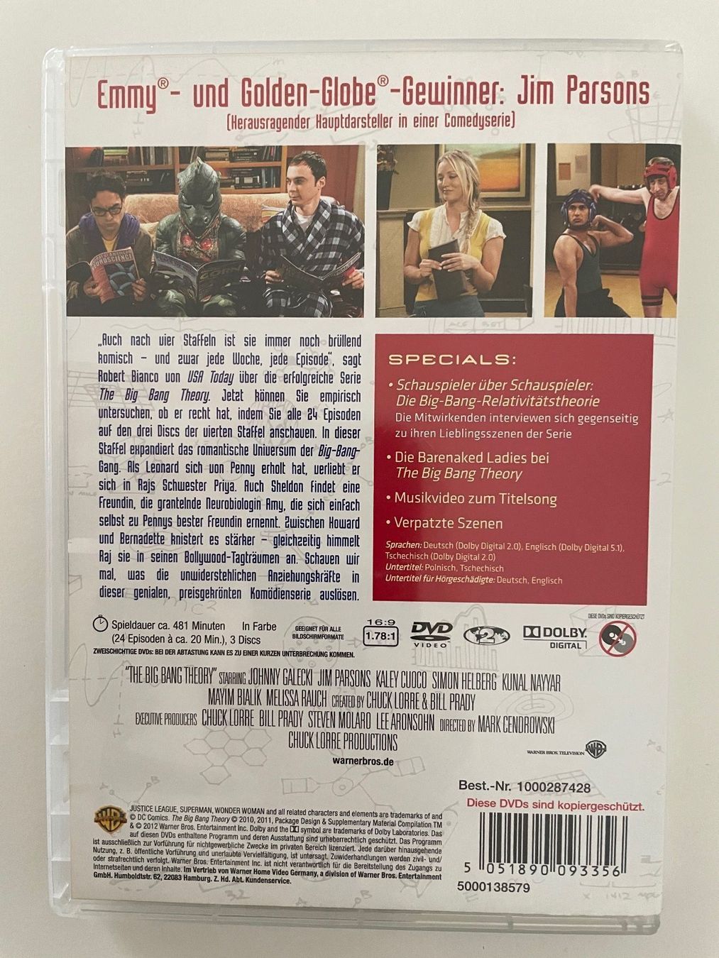 Alle DVDs: The Big Bang Theory – Neu (gemäss Beschreibung) aus Riehen von M.S.DVD 1