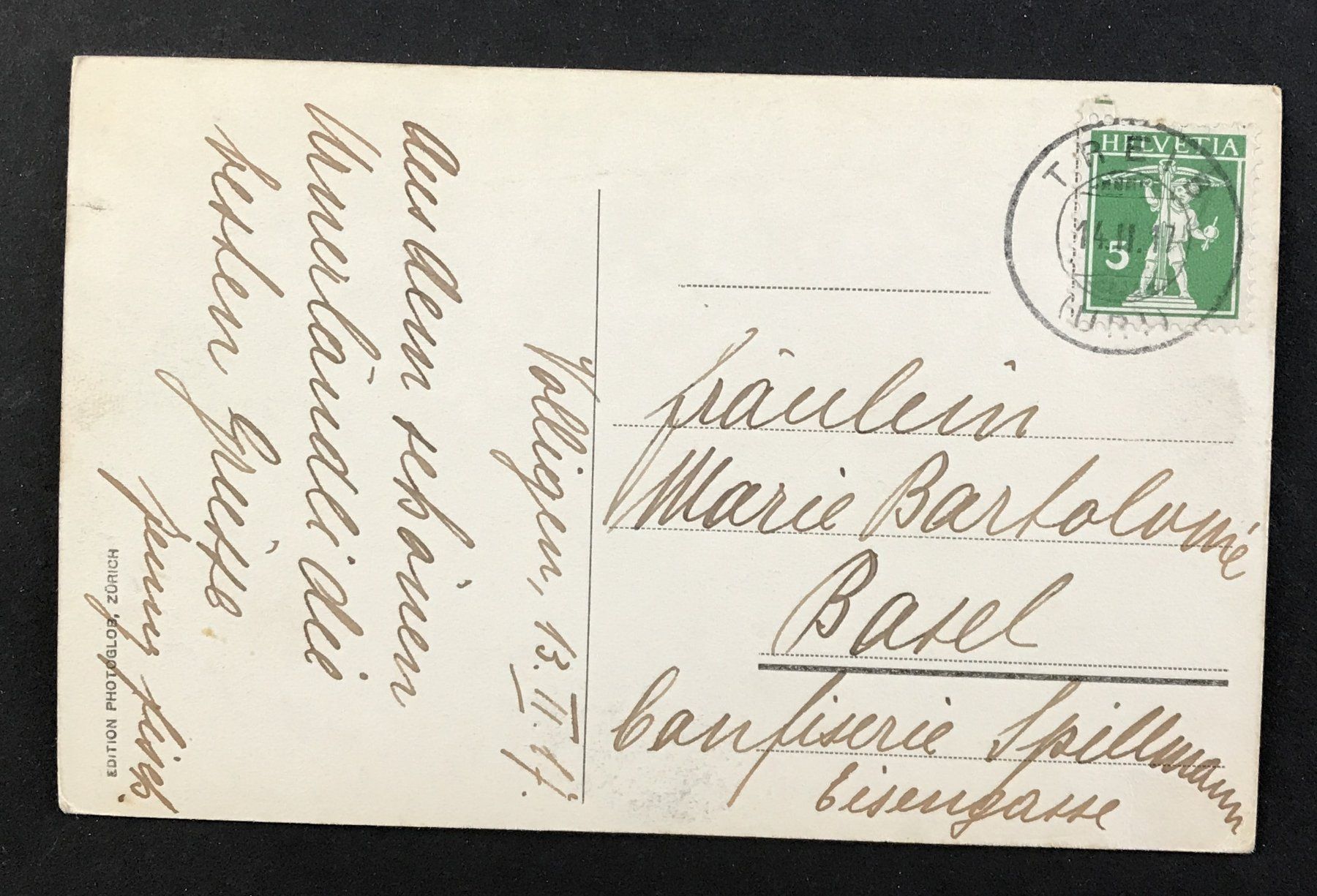Cartoline postali: ANTIKE ANSICHTSKARTE – Usato da Ostermundigen venduto da wini63 1