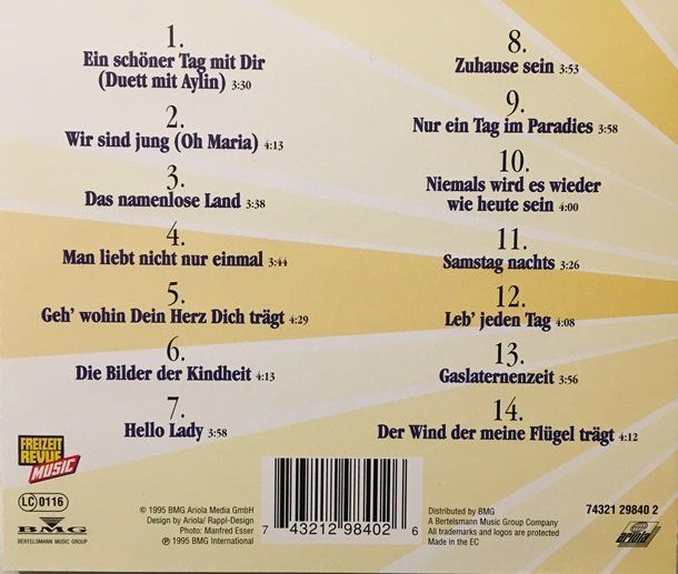 CD: 3x CDs Roger Whittaker – Usato da Grüningen venduto da azulmarron 2