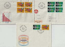 1967 Serie und 4er-Blocks ETS