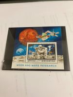 Mongolei Briefmarke Mond und Mars Landungen sehr selten neu