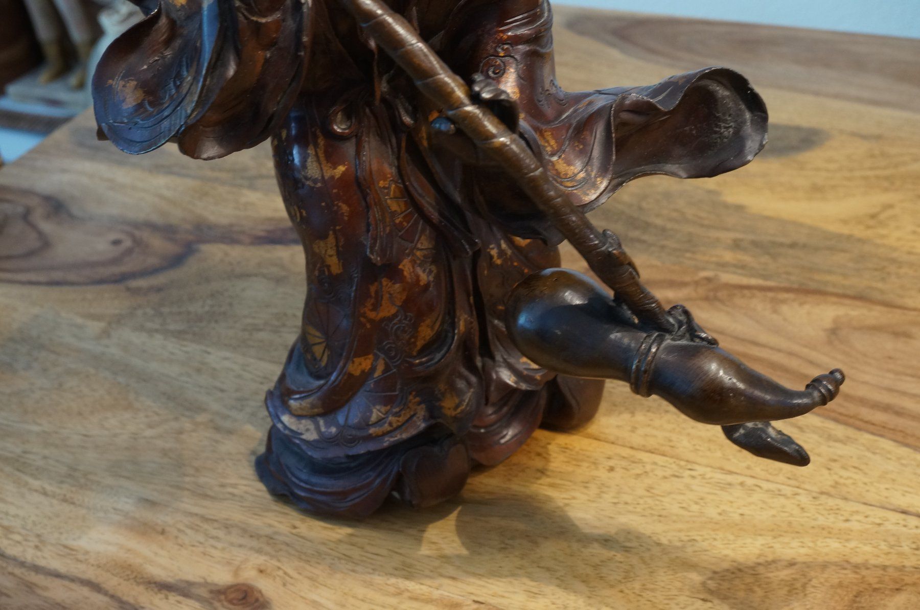 Skulpturen & Statuen: Japanisches Bronze-Okimono Edo- oder Meiji-Periode – Gebraucht aus Spreitenbach von Salesmanship 8