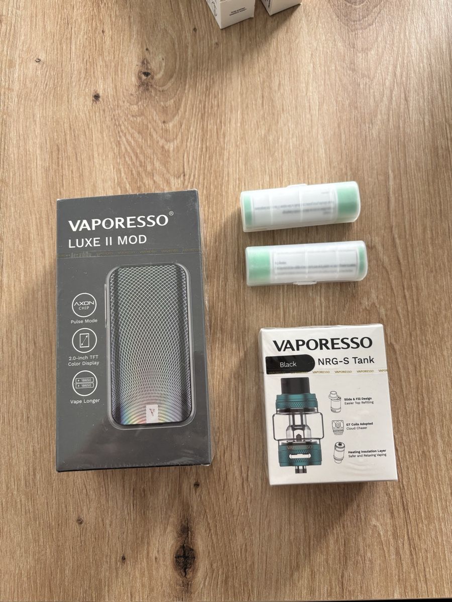 Vaporesso Luxe II Mod et NRG-S Tank, kit complet neuf (Neu und ...