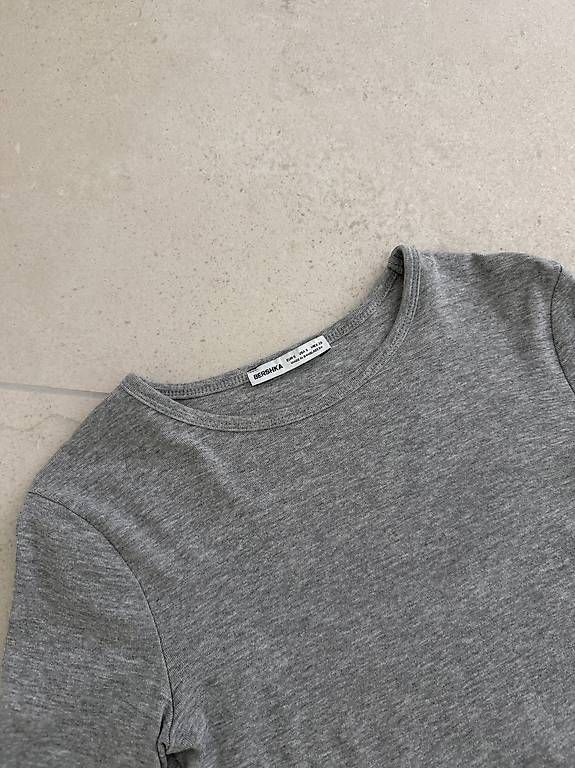 Tops: 2x Graue Langarmshirt Gr. S – Gebraucht aus Merlischachen von GlamGarb 3