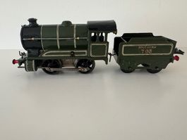 Hornby - imposante Uhrwerk-Lok "Southern 793", 30iger, Spur0