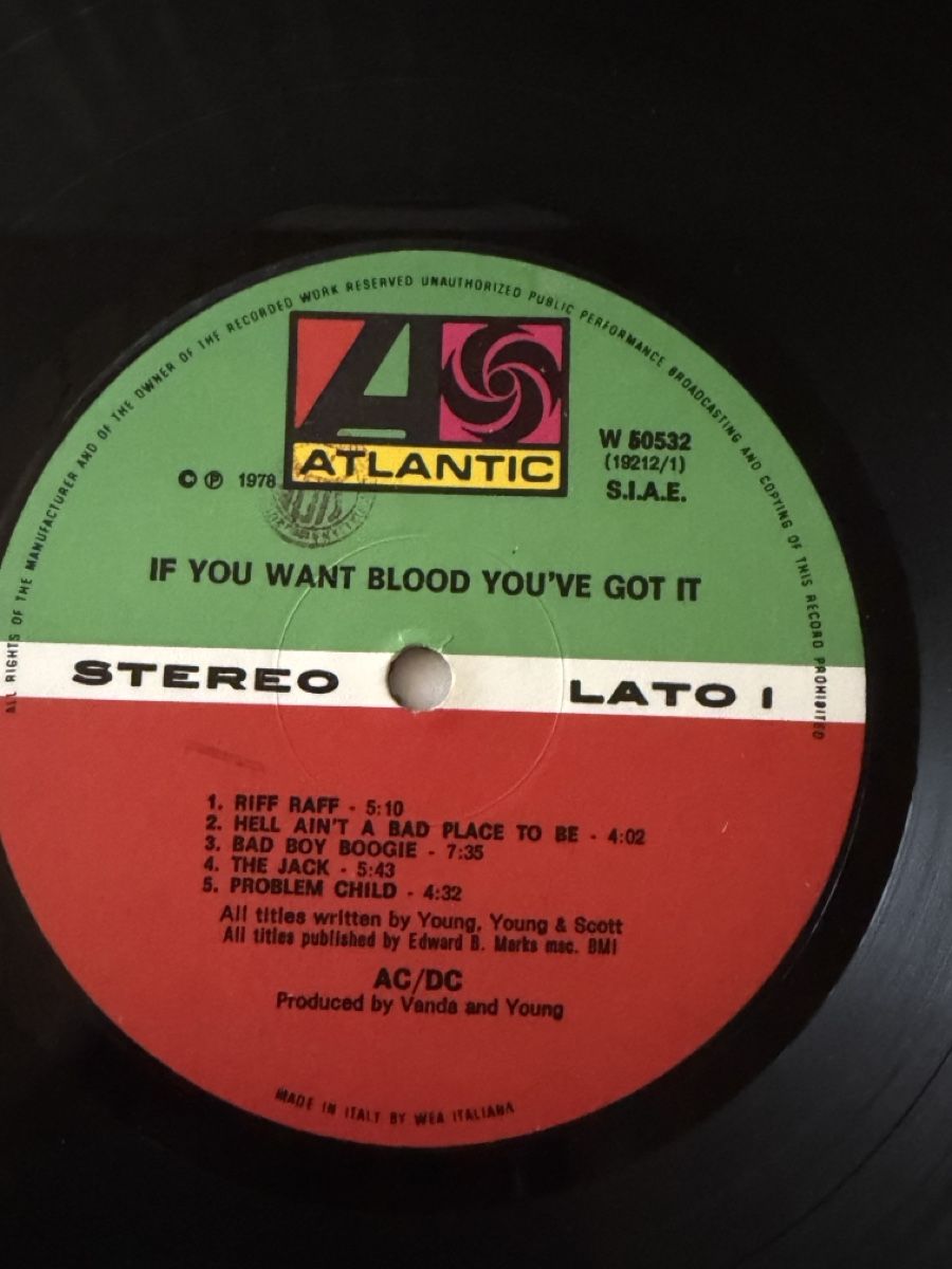 Schallplatten: AC/DC 3 LP Original Press Canada Germany Italy – Gebraucht aus Muttenz von Petar777 9