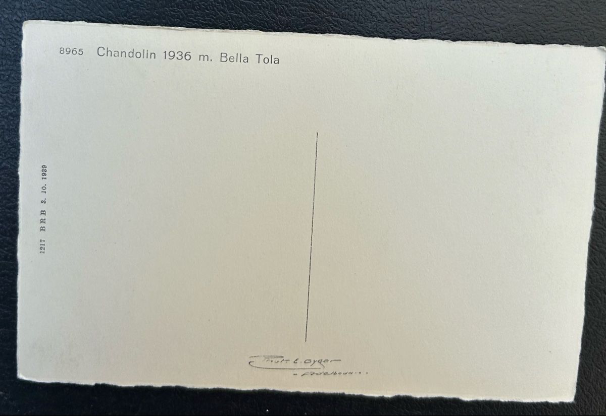 Cartes postales: AK Chandolin  – D'occasion à Horw par Tellbub 1