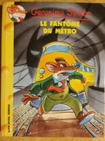 Geronimo Stilton Le Fantôme du Métro Livre jeunesse