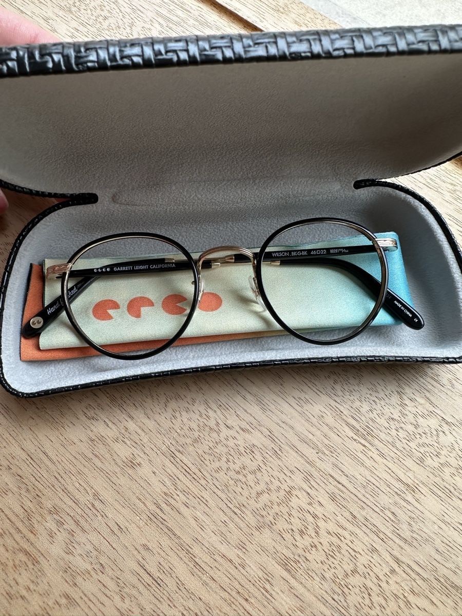 Garrett Occhiali & Lenti: Garrett Leight Wilson Round Glasses – Nuovo (secondo la descrizione) da Wollerau venduto da stoni03 1