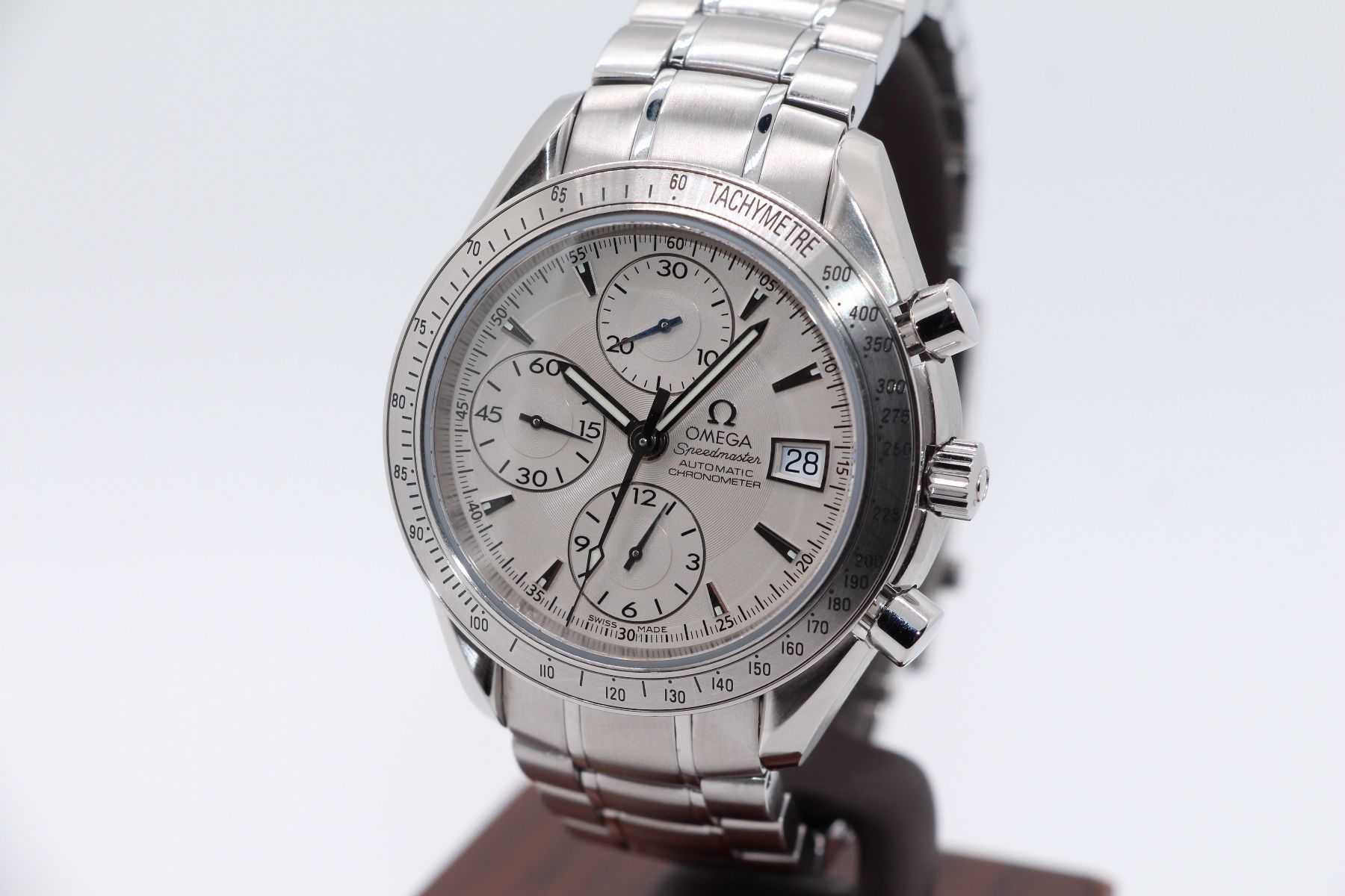 Omega Orologi: Omega Speedmaster Date Ref. 3211.30.00, Full-Set, Service 26 – Usato da Zug venduto da eMDi_Collection