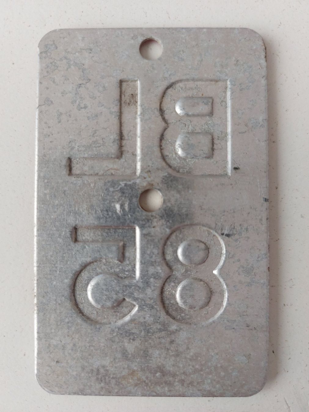 Sachs Insegne: Velonummer BL 85 plaque Velo – Usato da Schenkon venduto da Uhu007 1