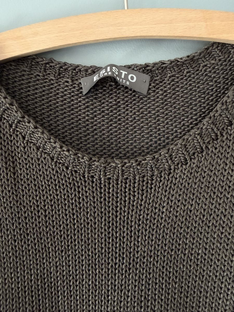 Top: Esisto Pure Knits Strickoberteil – Usato da Einsiedeln venduto da kalliopee 2