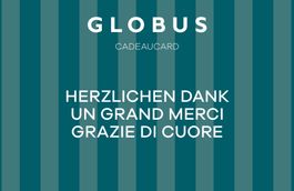 Carte cadeau Globus 100 CHF