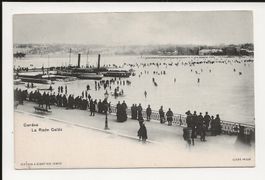 AK 1891 Genève la Rade Gelée - Seegfrörni Genf ⛄