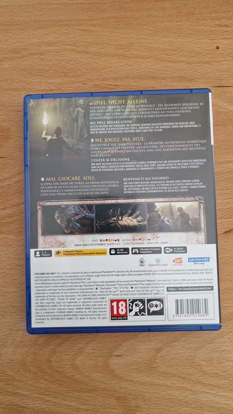 Giochi: House of Ashes – Usato da Zürich venduto da Pampuch 1