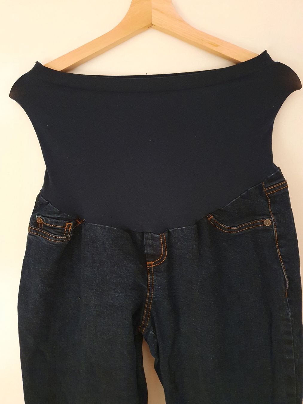 Jeans: Umstandsjeans Indigo Blue Gr. L – Usato da Einigen venduto da thundermother 1