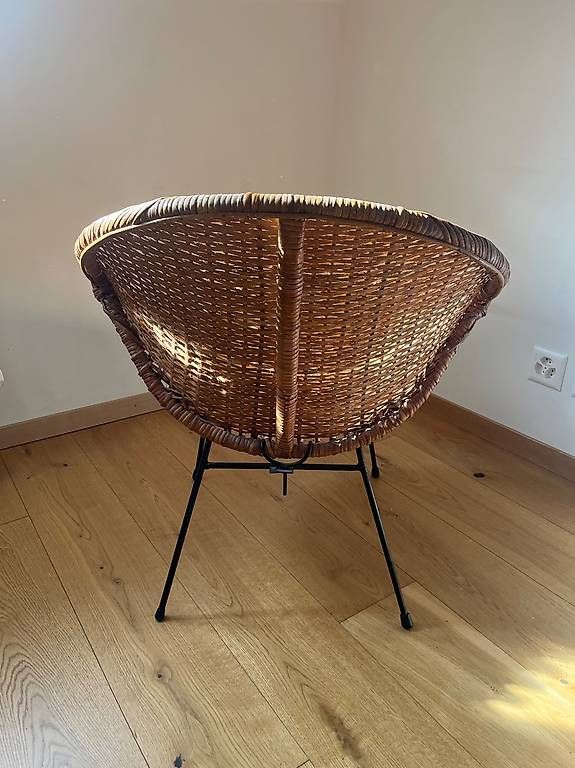 Poltrone: Fauteil vintage en rotin – Usato da Lausanne venduto da P_anna 2