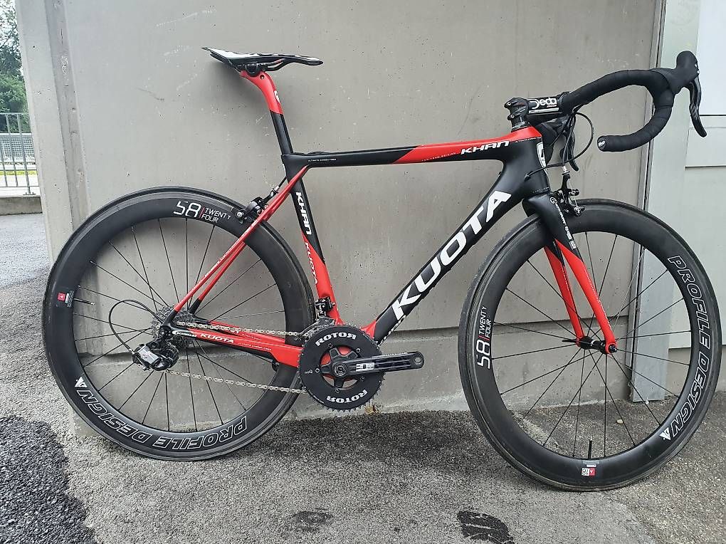 Biciclette: Rennmaschine Kuota Khan – Usato da Grenchen venduto da AngiBall