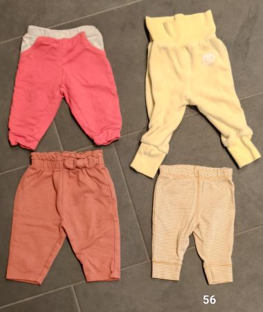 4 Baby Hosen Grösse 56