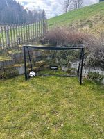 Kleines Fussballtor aus Stahlrohren inkl. Netz