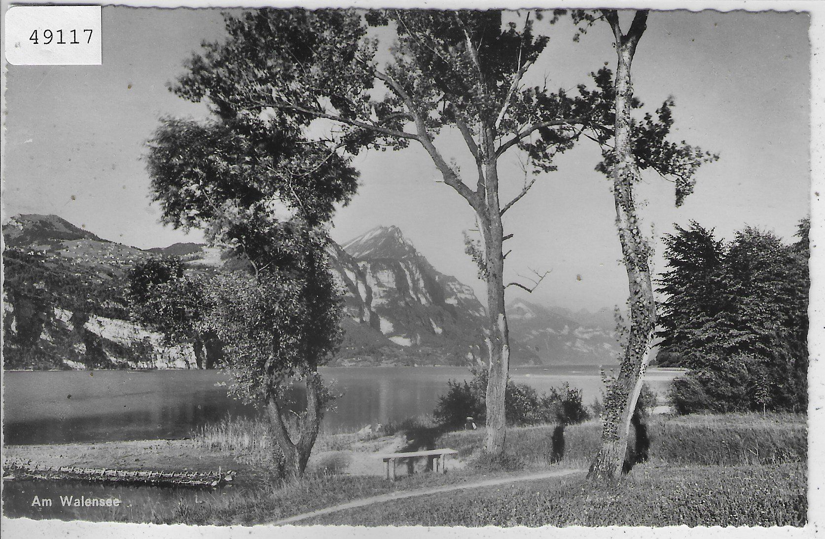 Cartoline postali: Am Walensee – Usato da Ettingen venduto da Kartenplanet