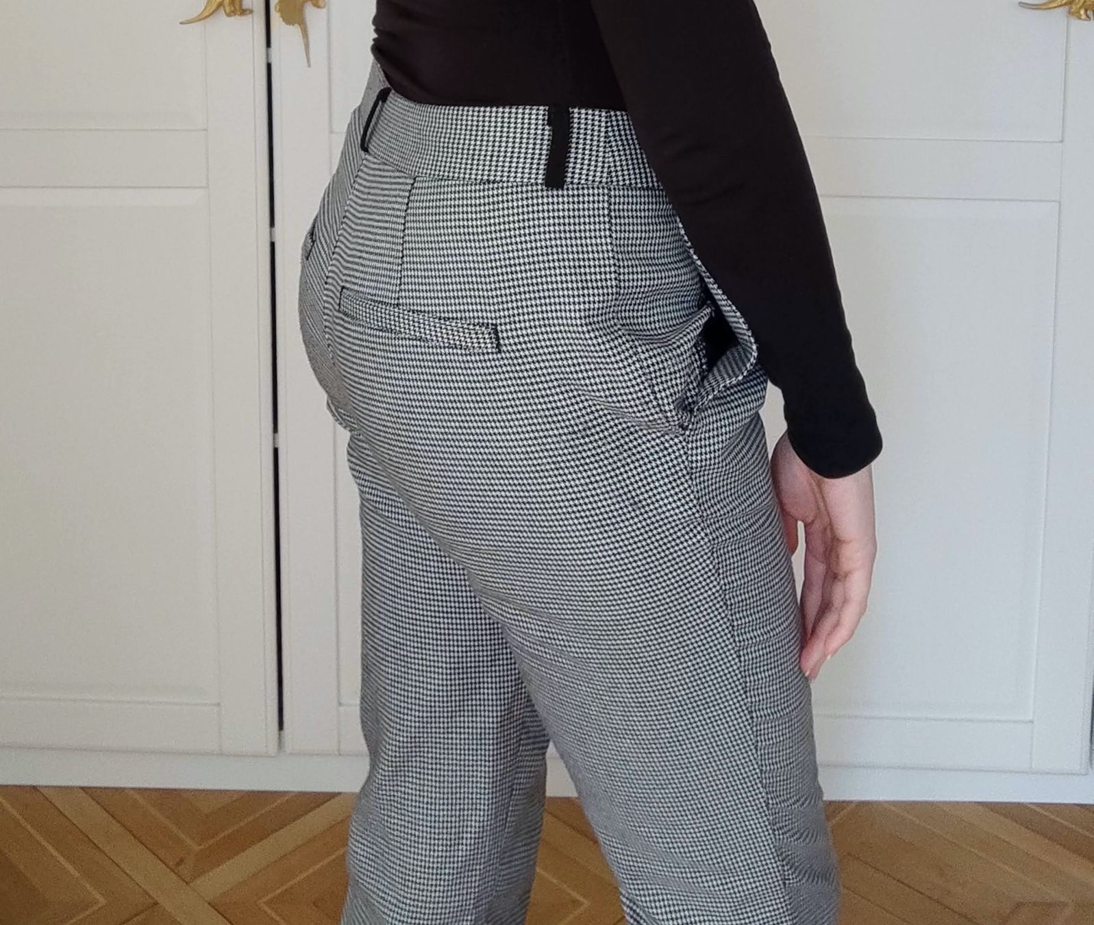 Pantaloni: Karierte Stoffhose, chic, Gr. S – Usato da Winterthur venduto da inkidaria 1