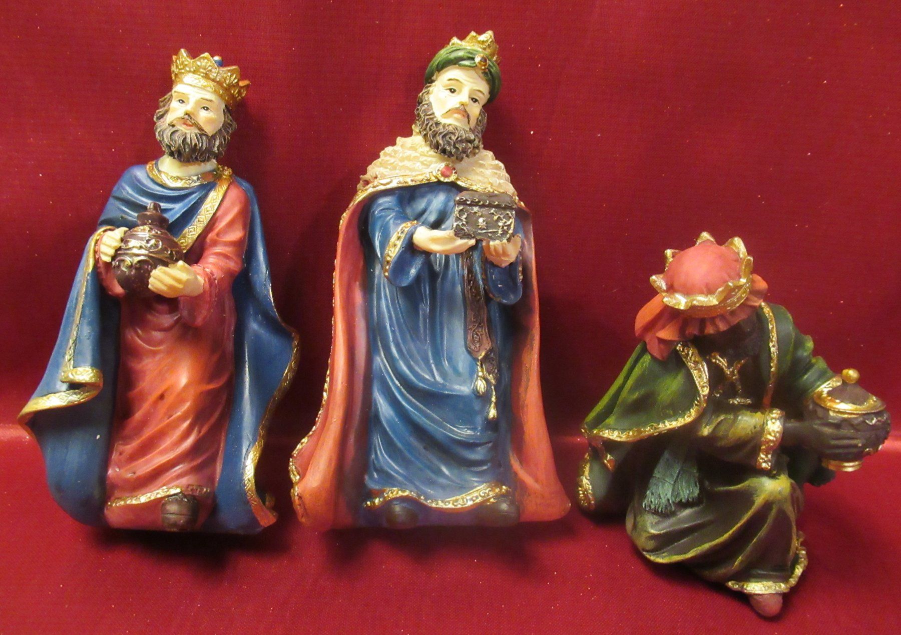 Statuette: Krippenfiguren 13 cm 12-teilig – Nuovo e nell'imballaggio originale da Münchenstein venduto da avit 2
