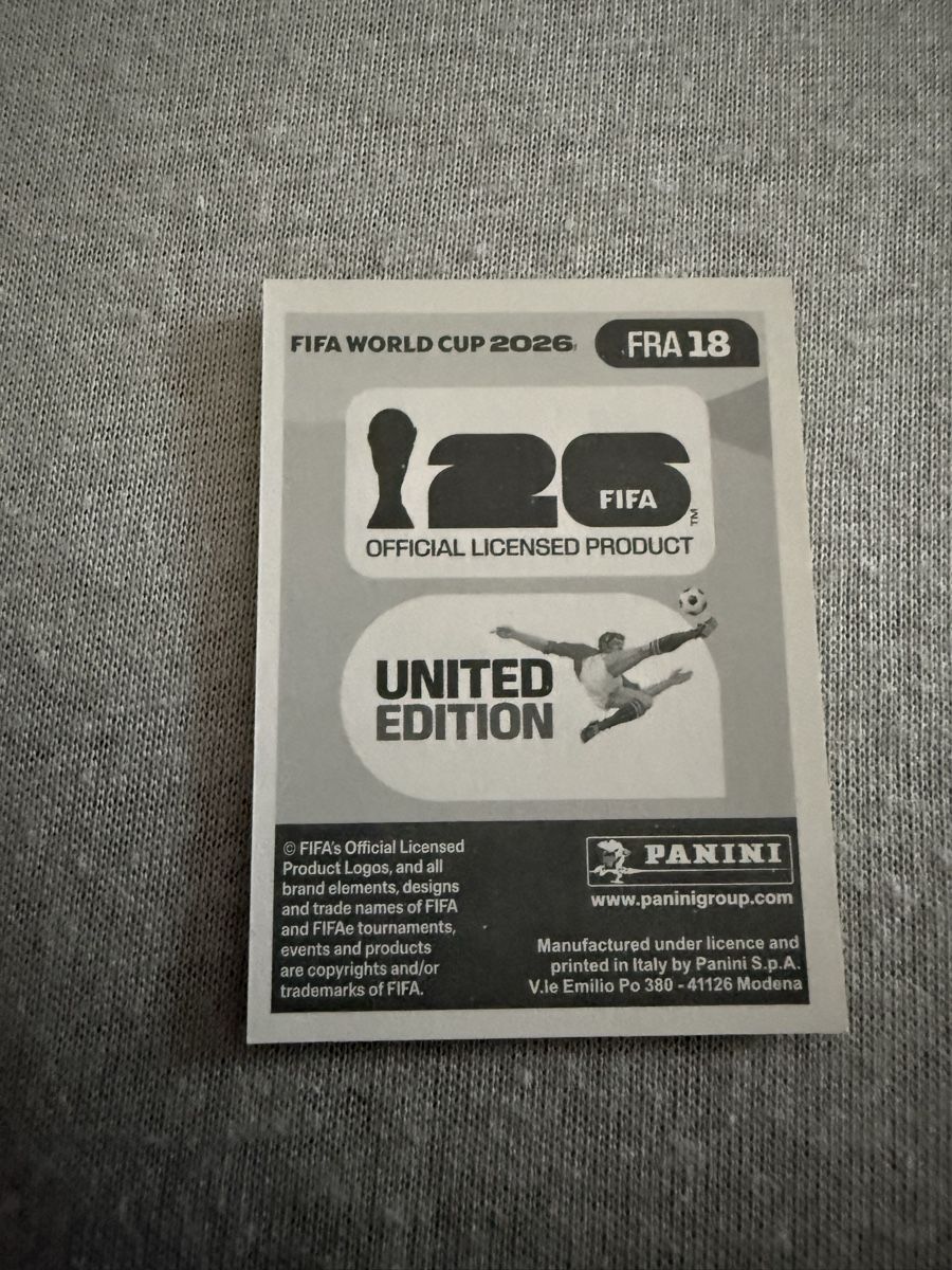 Panini Sammelbilder & Trading cards: FRA18, Kingsley Coman, Panini,  – Neu (gemäss Beschreibung) aus Amriswil von ALETAL 1
