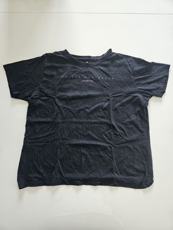 Schwarzes T-Shirt, Grösse S