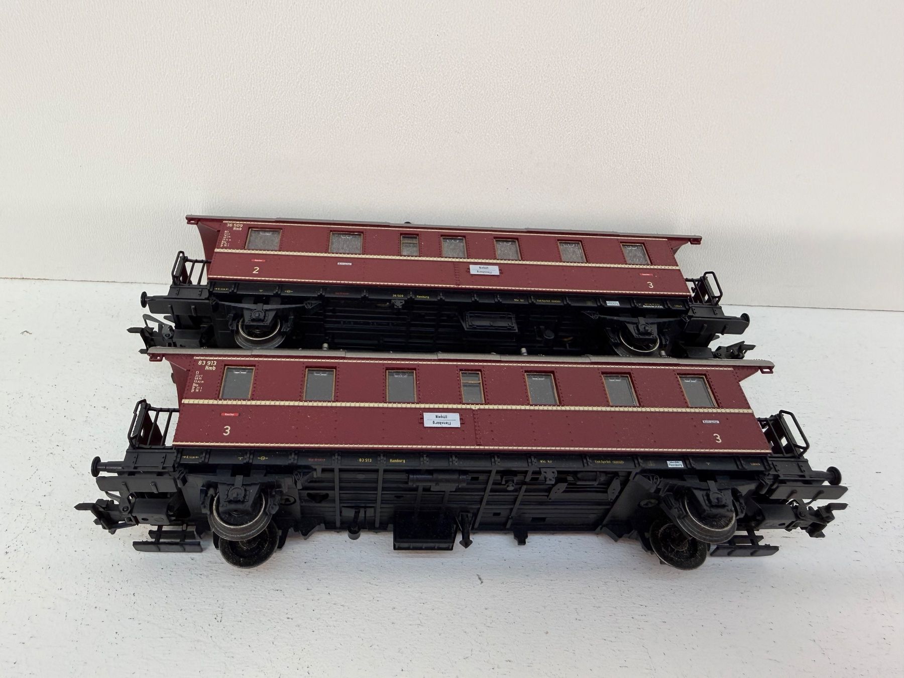 Märklin Modellini di ferrovie: Märklin 43138 Wagen-Set "Donnerbüchsen" – Usato da Büsserach venduto da ModellbahnDepot 2