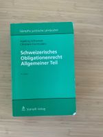 Schweizerisches Obligationenrecht Allgemeiner Teil