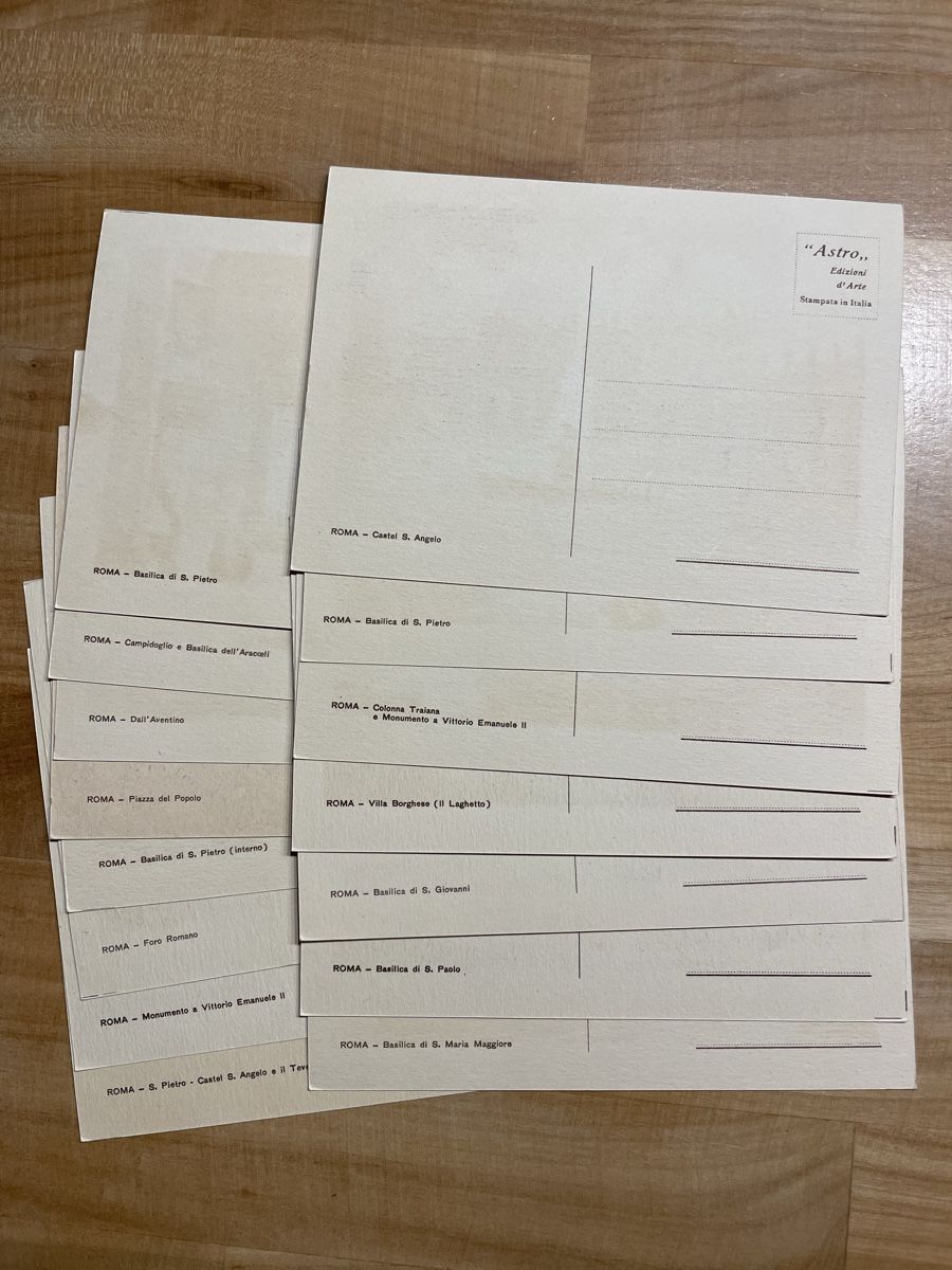 Cartoline postali: AK Serie Rom / Roma – Usato da Rümlang venduto da euqinom16 2