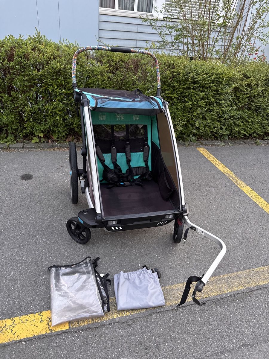 Thule Carrozzine: Thule Lite für zwei Kinder  – Usato da Luzern venduto da Hdraksy