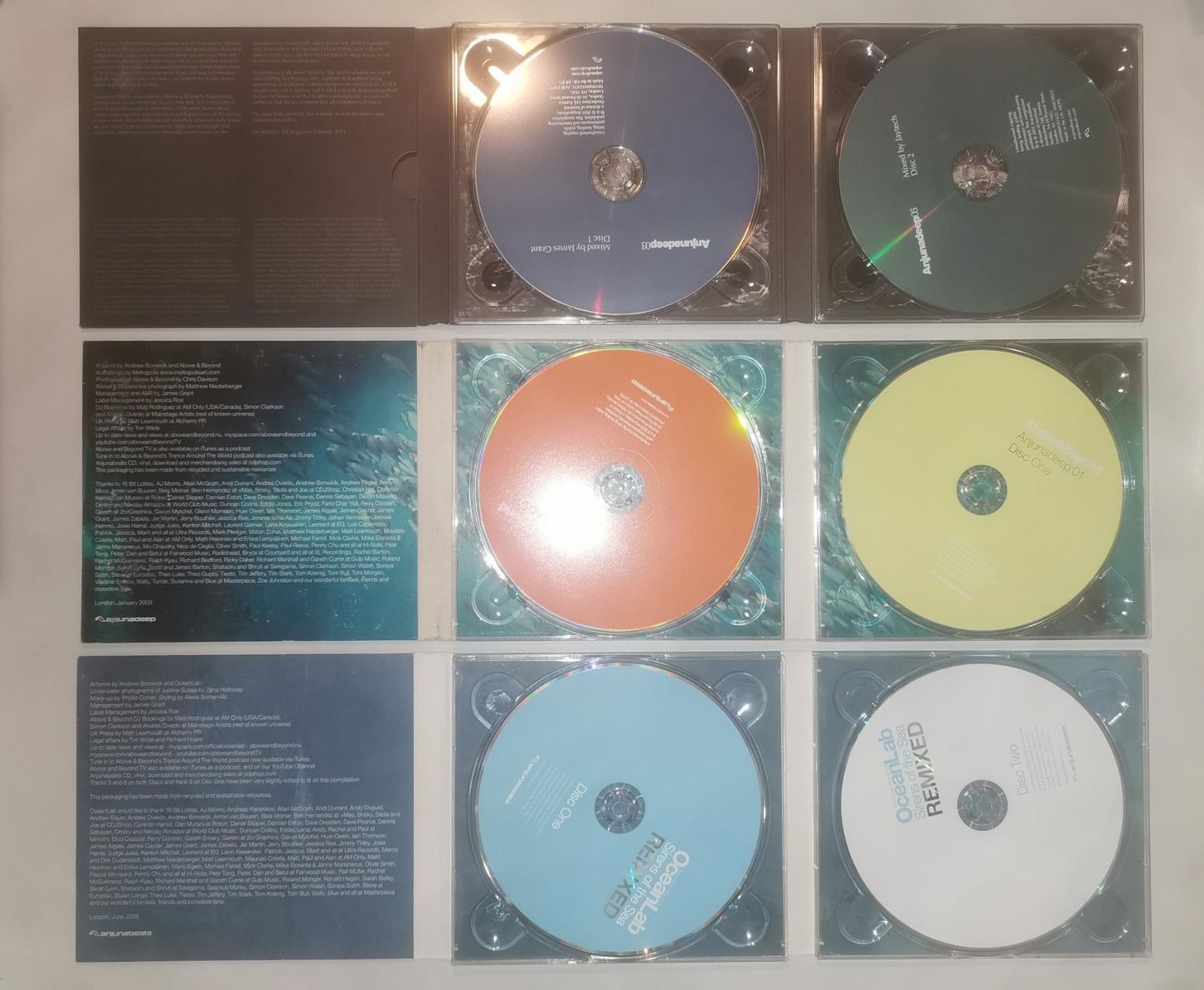 CD: Anjunabeats/ Anjunadeep CD Compilation RAR Prog House Trance – Usato da Zürich venduto da grindhouse 2
