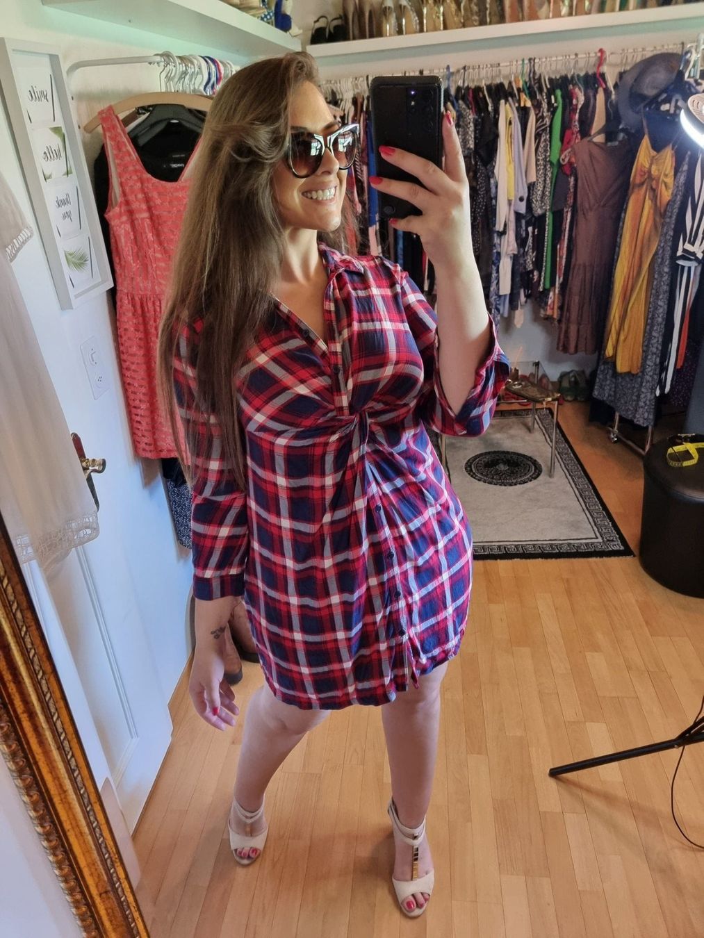 Vestiti: 🌺Hemd Kleid Größe 38-M🌺 – Usato da Wald ZH venduto da CapLux 2