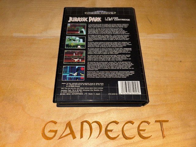 Sega Giochi: Jurassic Park Sega Mega Drive – Usato da Steinach venduto da Gamecet 2