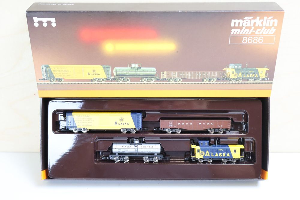 Märklin Alaska Güterwagen Set 8686 - Spur Z - Neuwertig (Gebraucht) in ...