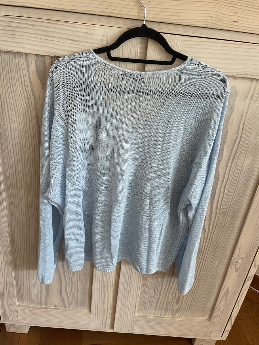 Maglioni & Felpe: Pullover MO&Co. hellblau, Glitzernde Pailletten, S, neu – Nuovo (secondo la descrizione) da Basel venduto da non_vn79 2
