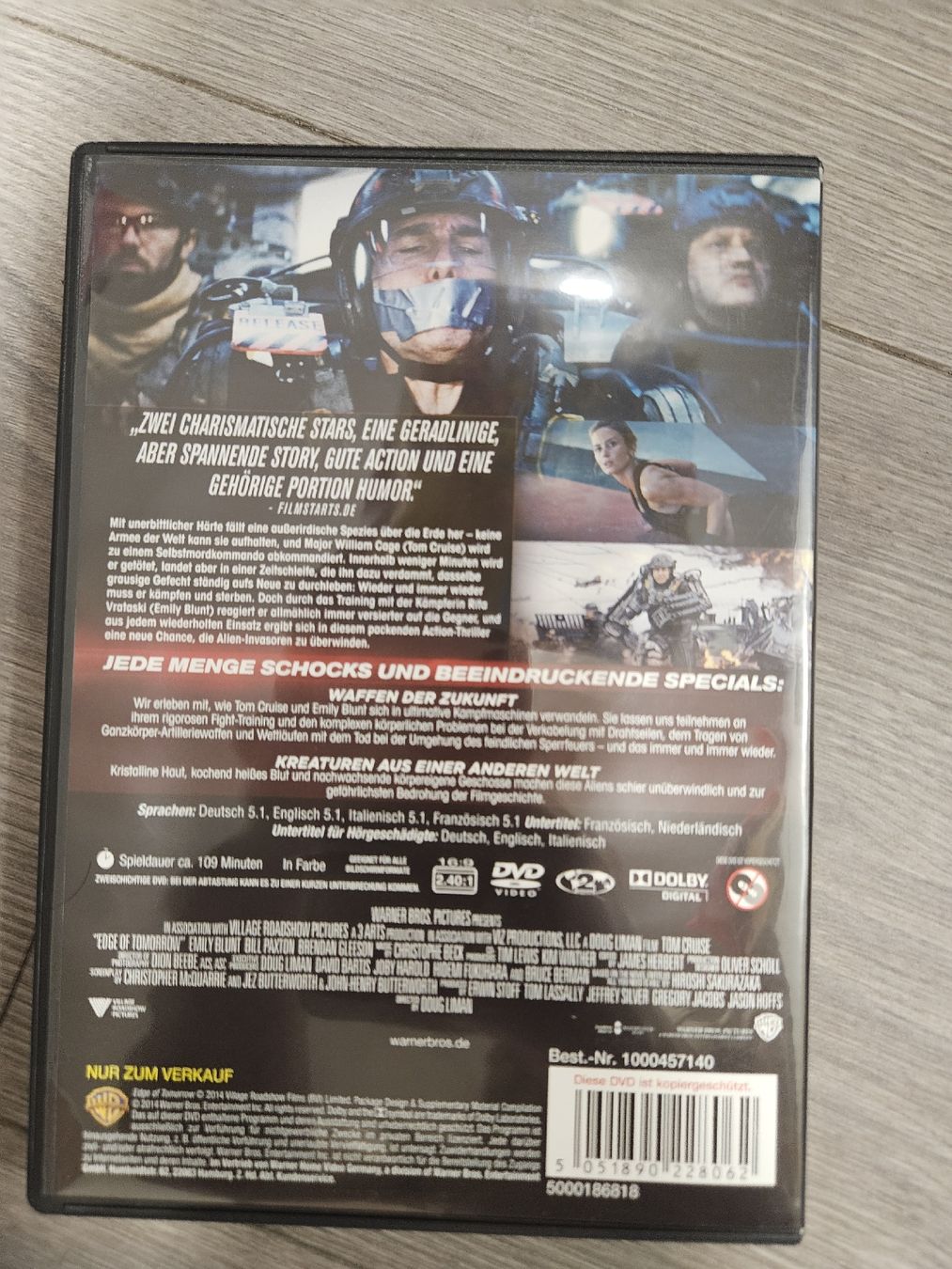 Tutti i DVDs: DVD Live Die Repeat  – Usato da Reinach AG venduto da Irina_g00 1
