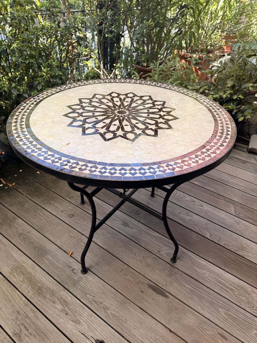 Tavoli: Mosaik Garten oder Balkontisch – Usato da Basel venduto da Mauve3