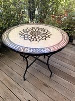 Mosaik Garten oder Balkontisch