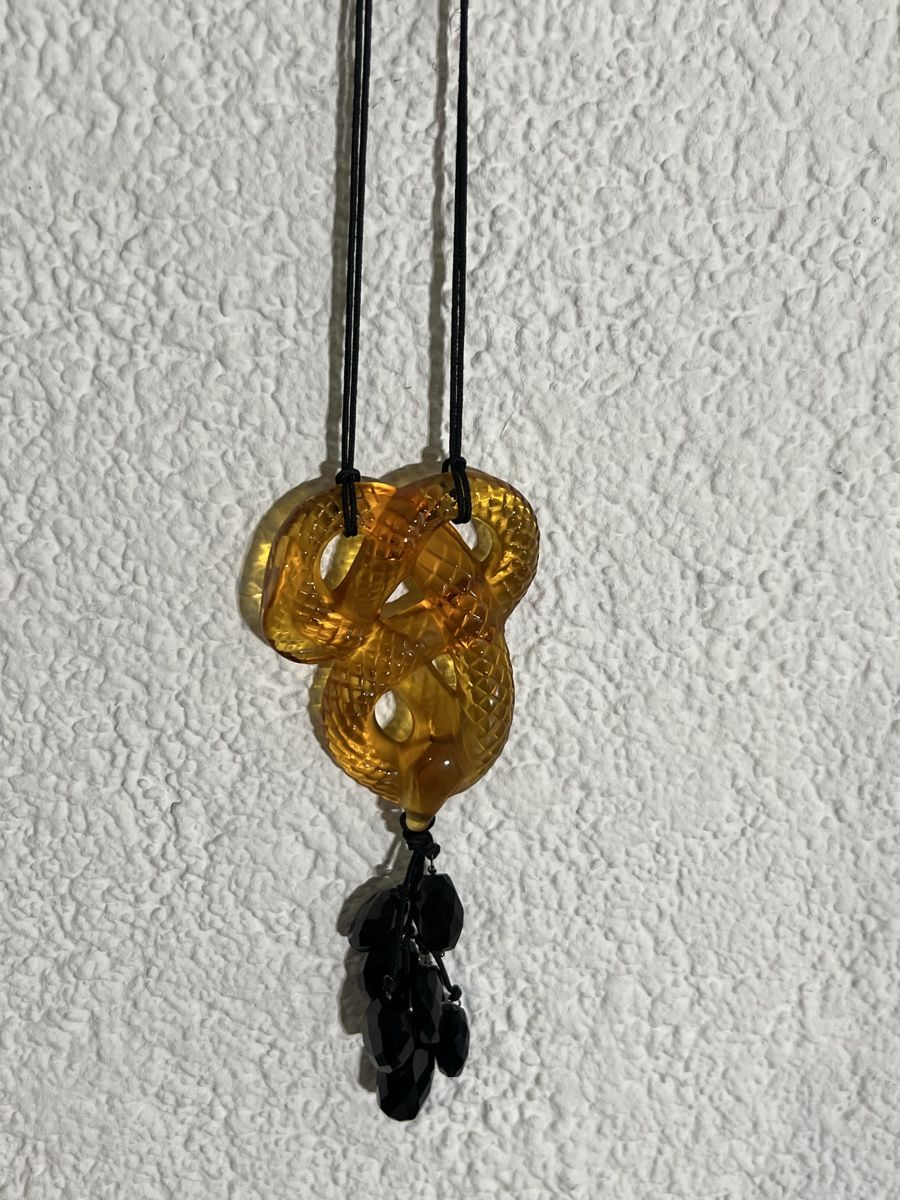 Lalique Catenine: Collier serpent en cristal, Lalique – Usato da St-Pierre-Clages venduto da ste_xk6p 6