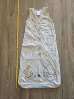 Gefütterter Babyschlafsack Grösse 90 cm