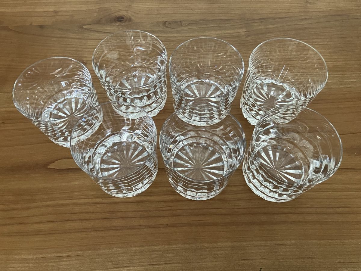 Gläser: 7 ältere Whisky Kristallgläser – Gebraucht aus Bern von robertch 1
