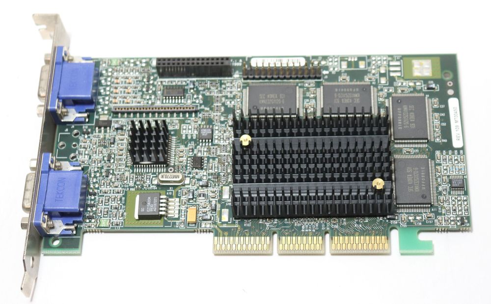 Matrox Millennium G400 Dual Head AGP 4x - 2x VGA (Gebraucht) in Frick ...
