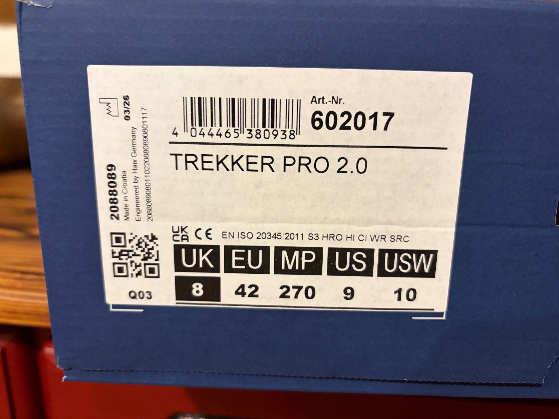 Haix Scarpe da uomo: Haix Trekker Pro 2.0 – Nuovo e nell'imballaggio originale da Kirchdorf AG venduto da mar_57gc 2