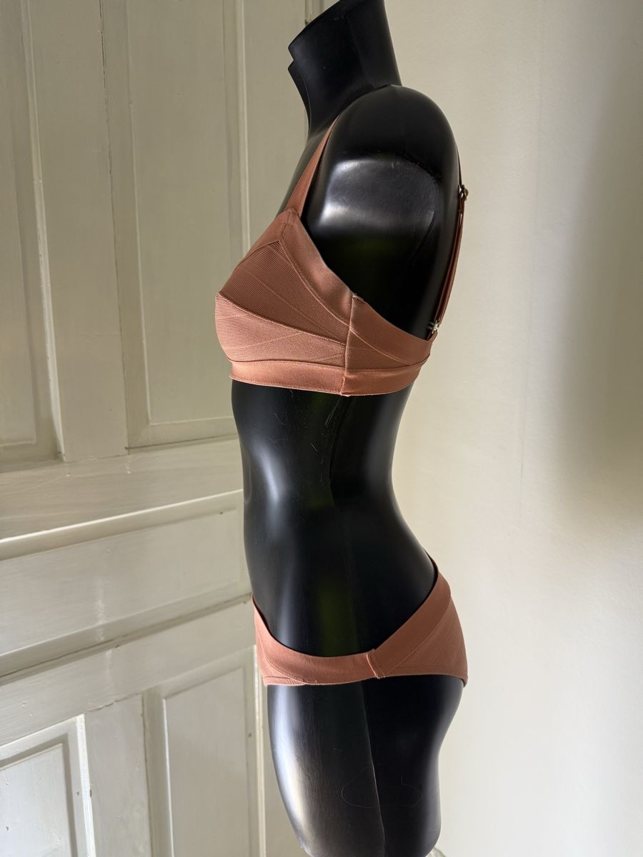 Costumi da bagno & Bikini: Bandage Bikini Set coral s – Usato da Baden venduto da agora_newgeneration 3