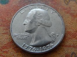 USA Quarter Dollar 1876-1976